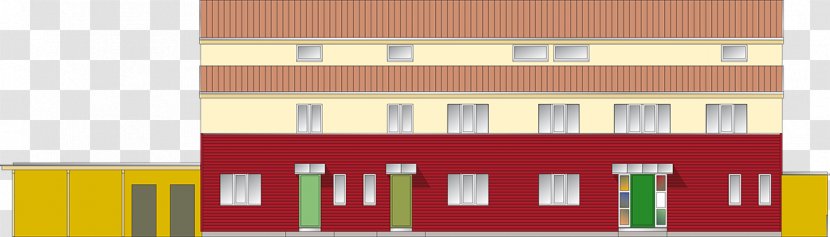 Architecture Facade Property Line Angle - Real Estate - Row Of Houses Transparent PNG