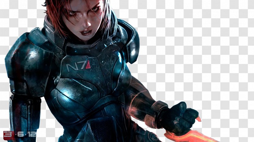Mass Effect 3 2 Xbox 360 Commander Shepard Transparent PNG