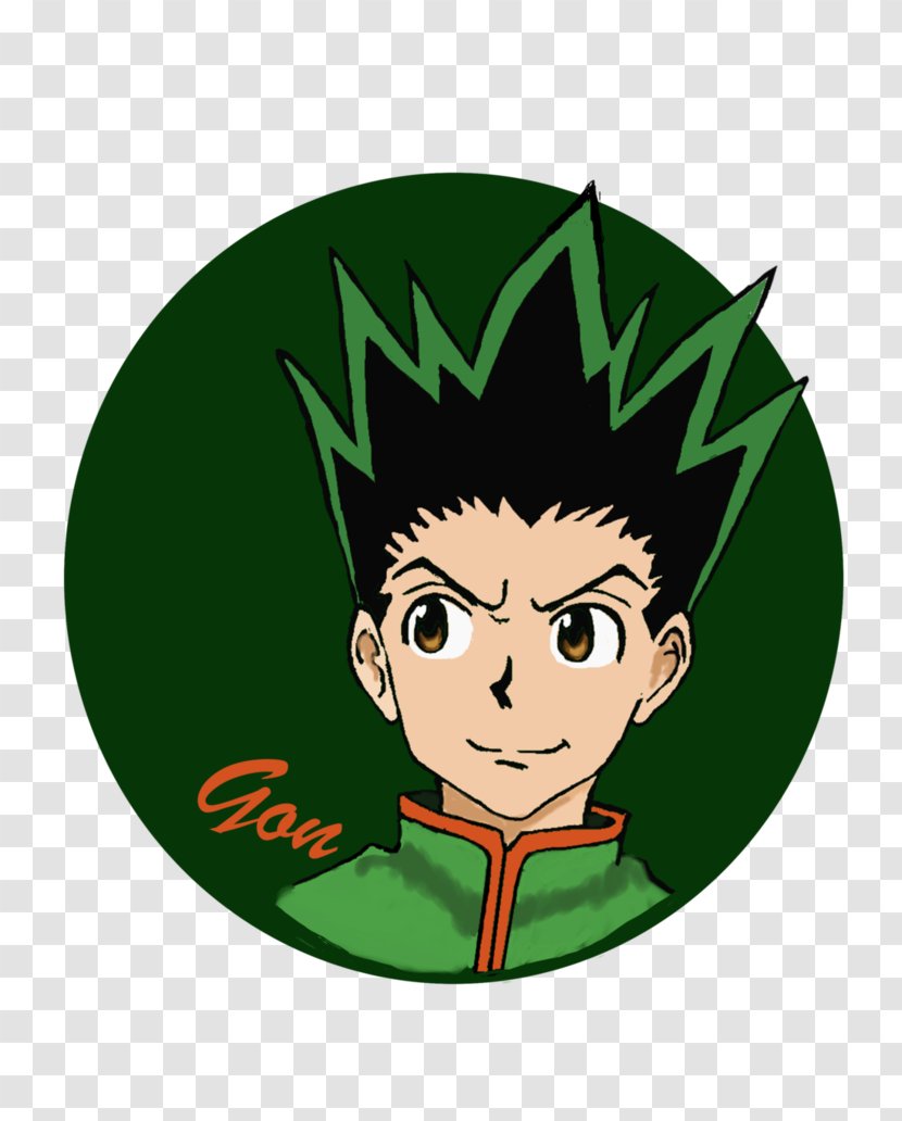 Clip Art Illustration Green Forehead Character - Animation - Leorio Transparent PNG