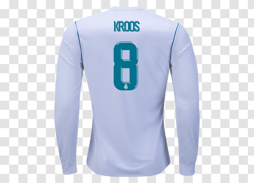 Real Madrid C.F. Jersey Adidas Sleeve Kit - Active Shirt Transparent PNG