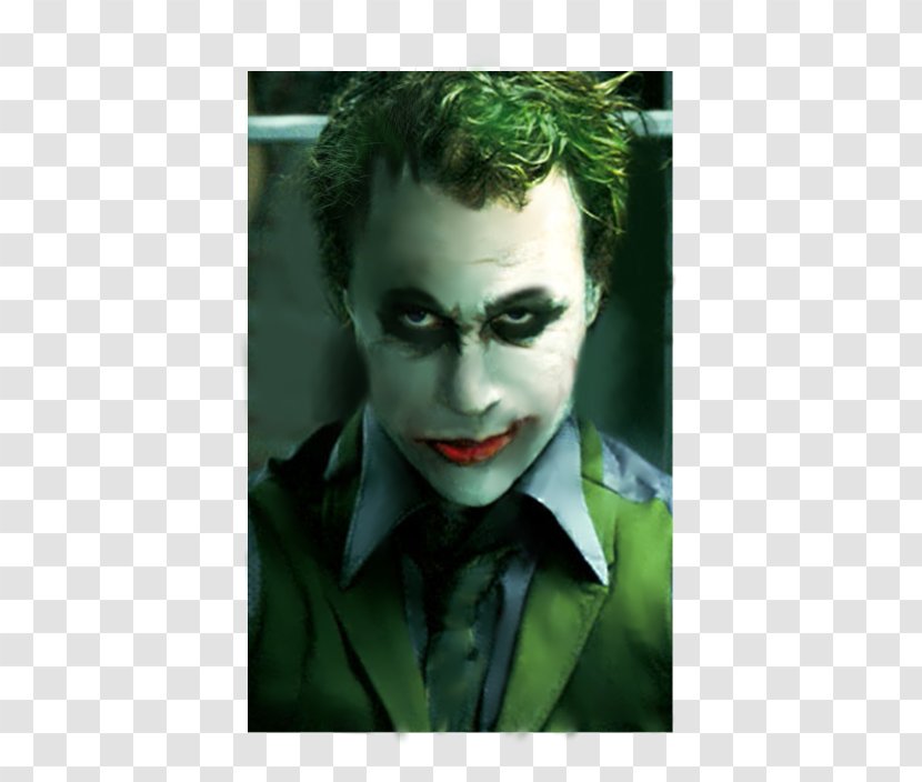 Joker The Dark Knight Heath Ledger Batman Hans Gruber - Supervillain Transparent PNG