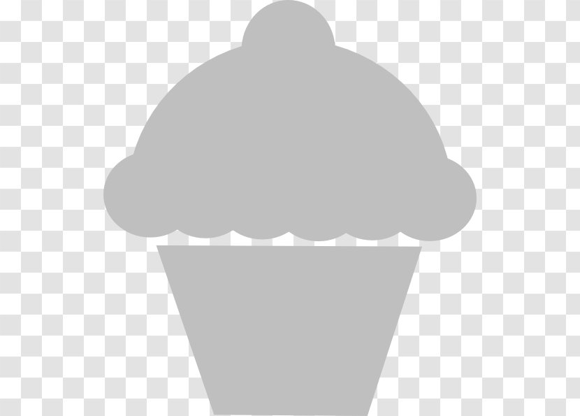 Clip Art Cupcake Grey Black And White Image - Blue - Green Tea Cupcakes Transparent PNG