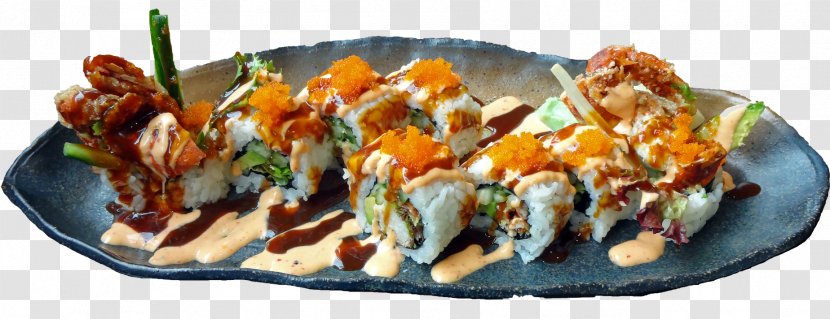 Japanese Cuisine Asian Sushi Food - Fried Rice - Roll Transparent PNG