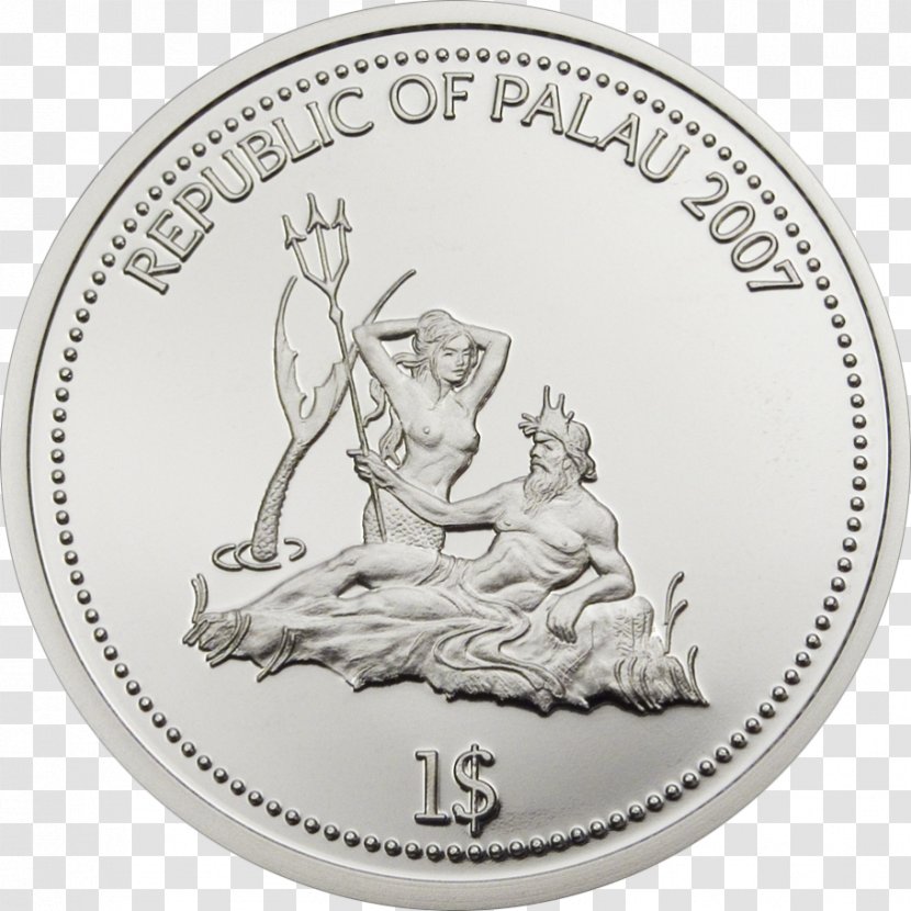 Australian One Dollar Coin Silver Mint Nickel - Elizabeth Ii - Green Lady Slipper Transparent PNG