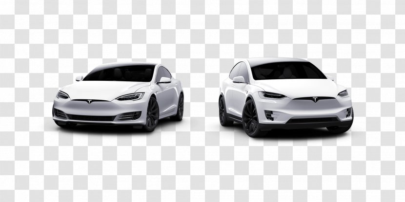 2018 Tesla Model S Motors X 3 - Hood Transparent PNG