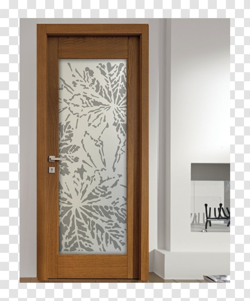 Stained Glass Abrasive Blasting Door Insulated Glazing - Home Transparent PNG