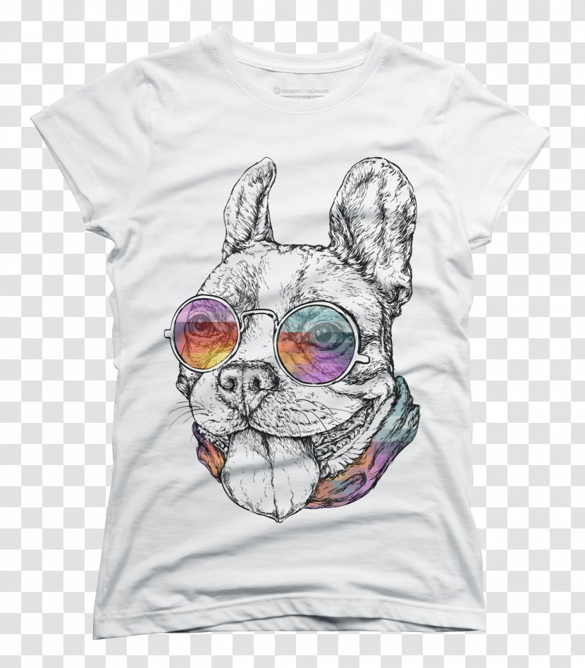 French Bulldog T-shirt Pit Bull Pug - Frame Transparent PNG