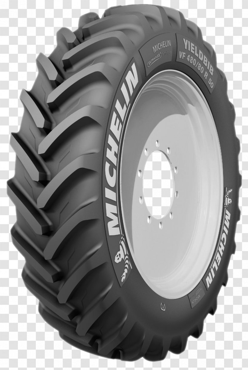 Tread Tire Michelin Tractor Alloy Wheel - Backhoe Transparent PNG