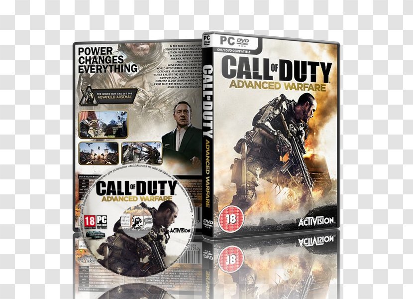 PlayStation 2 Call Of Duty: Advanced Warfare Soldier PC Game Activision - Film Transparent PNG