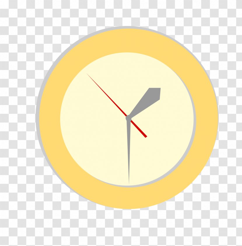 Circle Area Angle Clock - Home Accessories - Cartoon Transparent PNG