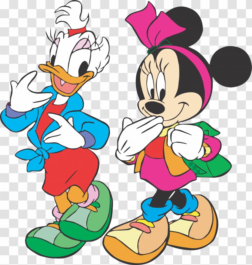 Minnie Mouse Goofy Daisy Duck Adult Kidult - Drawing Transparent PNG