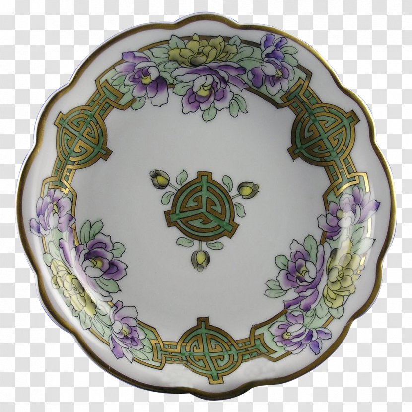 Porcelain - Platter - Chinese Peony Transparent PNG