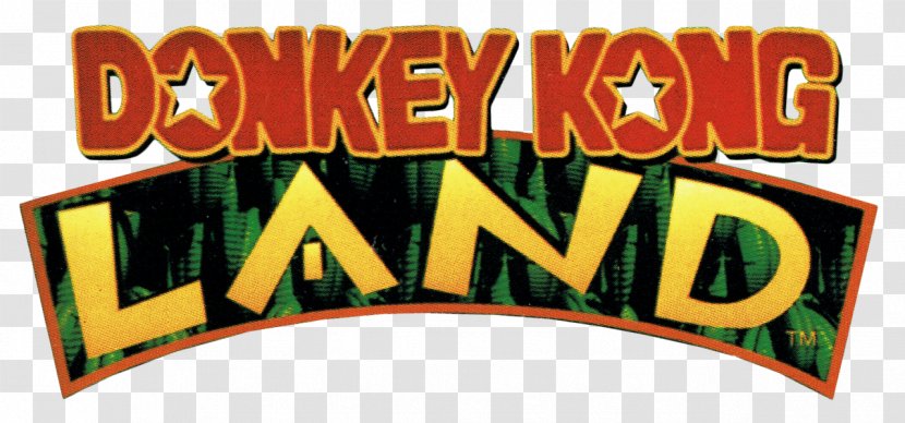 Donkey Kong Land Country Logo Game Boy Brand Transparent PNG