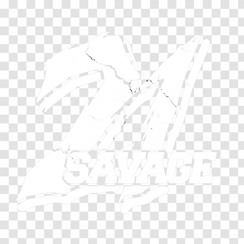 White Line Angle Sketch - Black And - Draw Text Transparent PNG