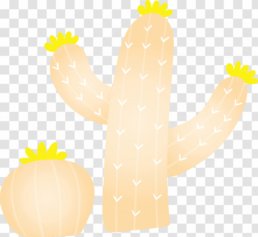 Yellow Citroën Cactus M Cartoon Font Meter Transparent PNG