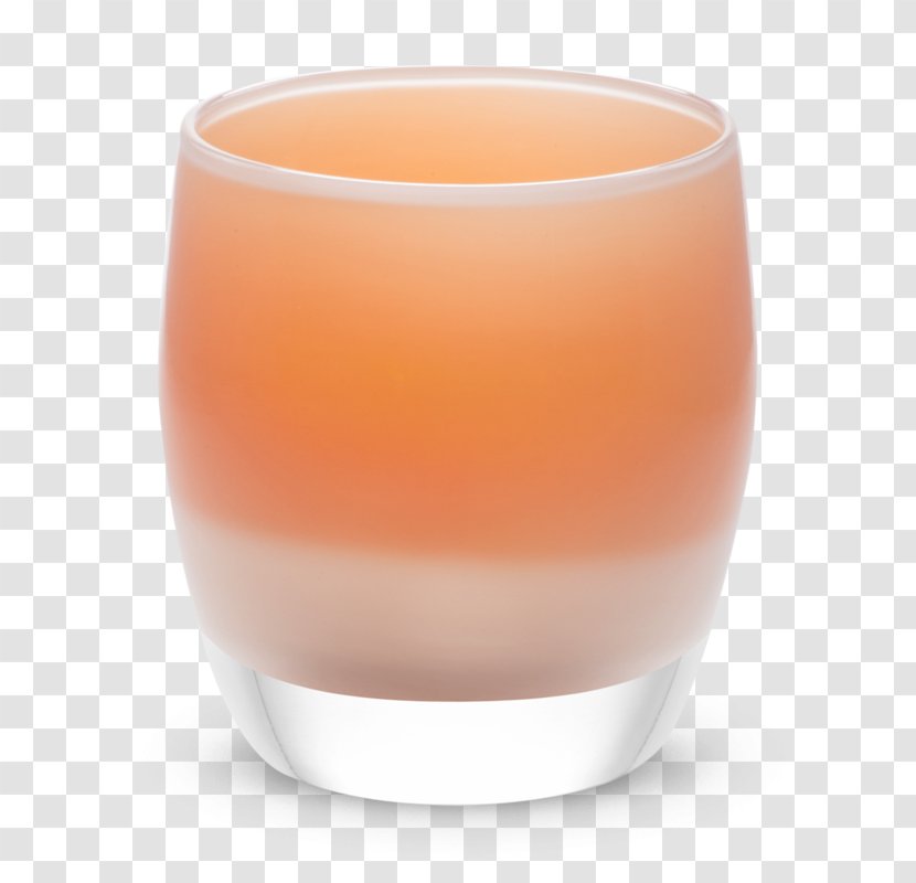 Orange Color Mimosa Lemon Drop Glassybaby - Gift Transparent PNG