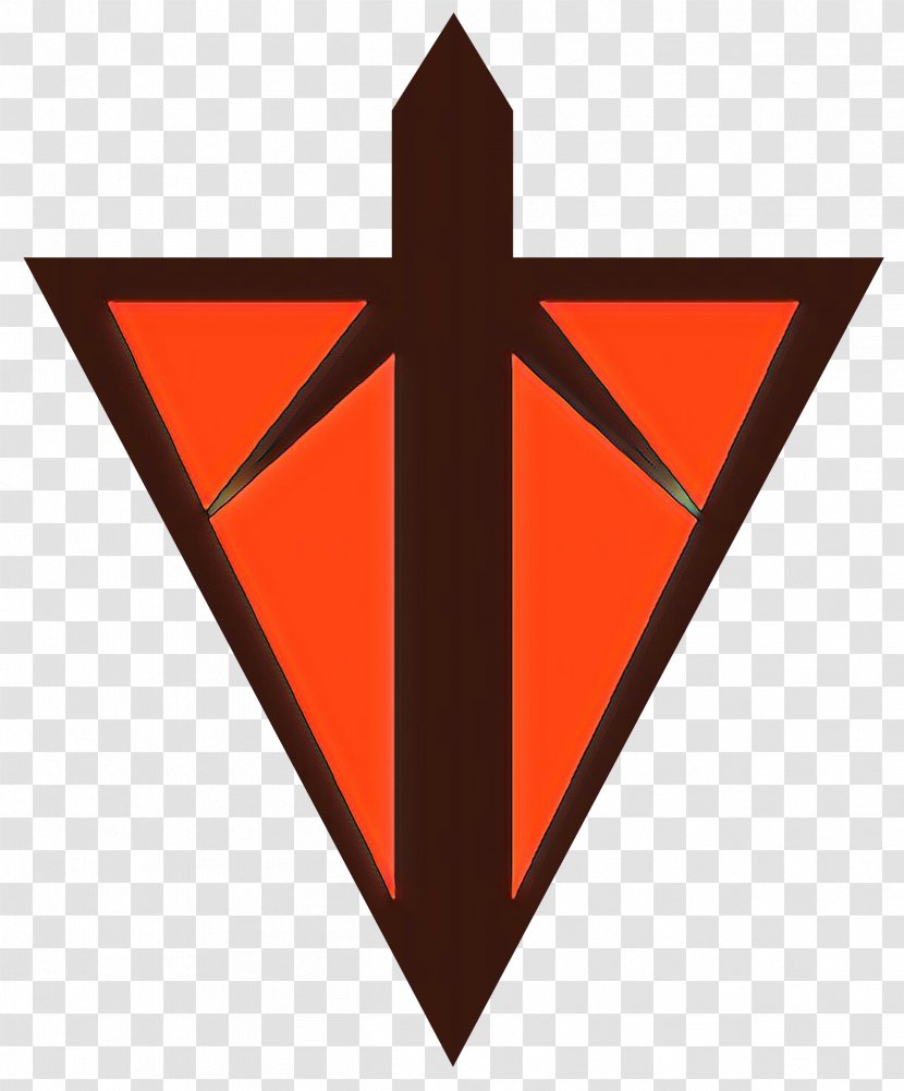 Symbol Line Cross Logo Triangle - Symmetry Transparent PNG