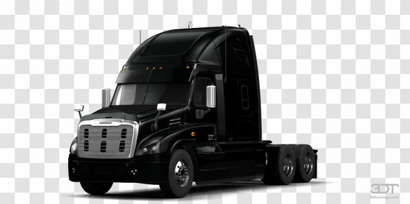 Tire Freightliner Cascadia Car Commercial Vehicle - Freight Transport Transparent PNG