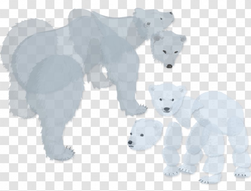Polar Bear Arctic Illustration Regions Of Earth Transparent PNG