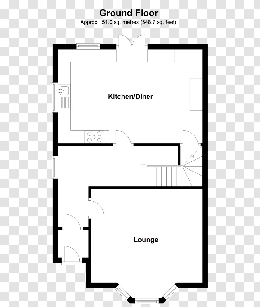 Floor Plan House Apartment Bedroom Semi-detached Transparent PNG