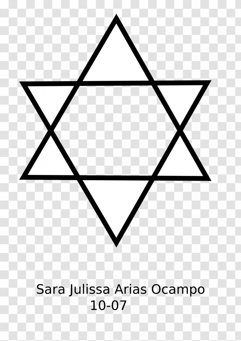 Star Of David Hexagram Judaism Vector Graphics Symbol Transparent PNG