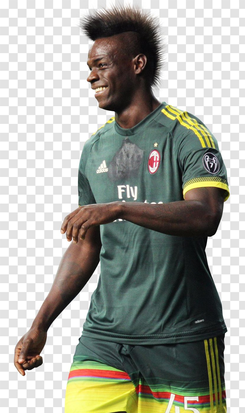 Mario Balotelli Manchester City F.C. Italy National Football Team A.C. Milan Jersey - Fc Transparent PNG