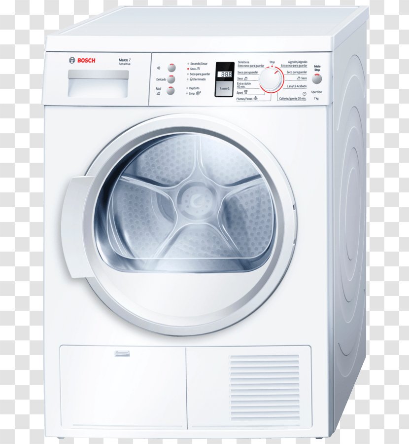 Clothes Dryer Home Appliance Robert Bosch GmbH Condenser Freezers - Energetic Transparent PNG