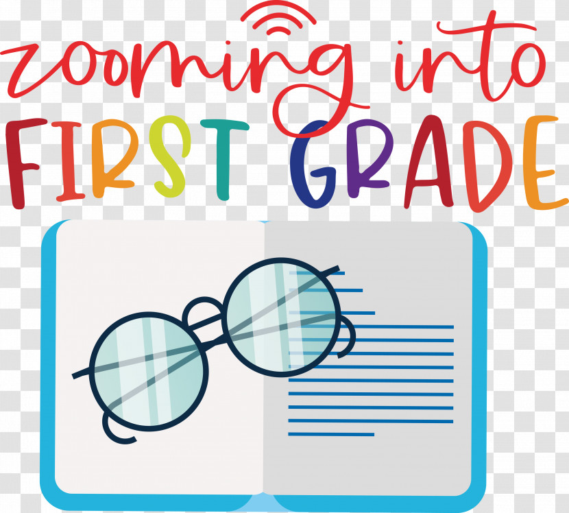 Back To School First Grade Transparent PNG
