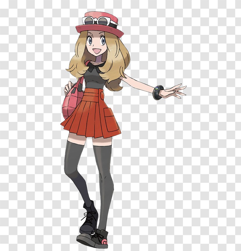 Pokémon X And Y Serena Ash Ketchum Trainer - Silhouette - No Money Transparent PNG