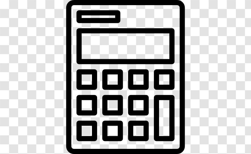 Financial Calculator Calculation - Rectangle Transparent PNG