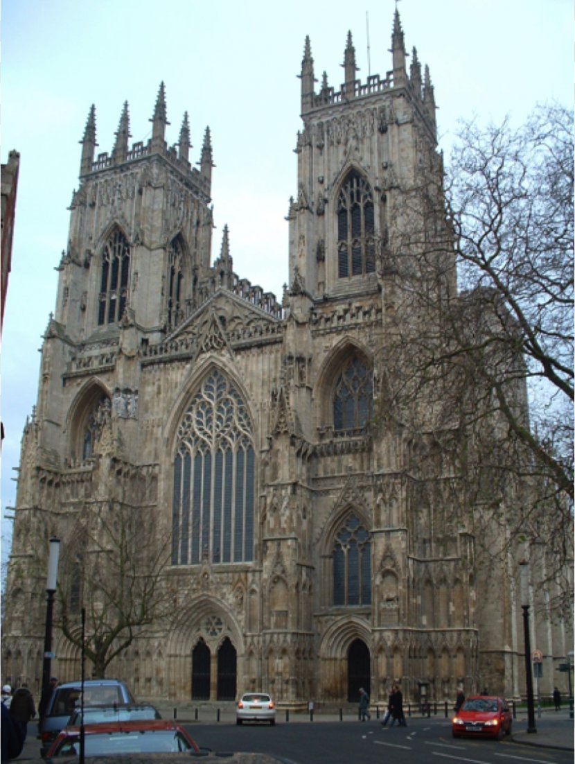 York Minster Architecture Of The Medieval Cathedrals England Gothic Church - Cathedral Transparent PNG