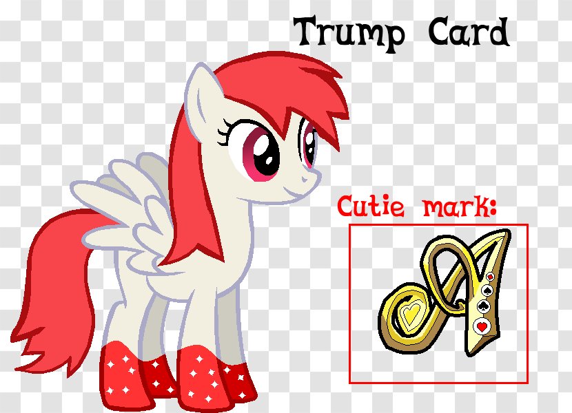Pony Rainbow Dash Horse Fluttershy Clip Art - Tree - Trump Card Transparent PNG