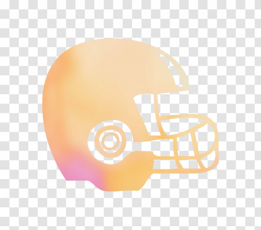American Football Protective Gear Product Design Font - Yellow Transparent PNG