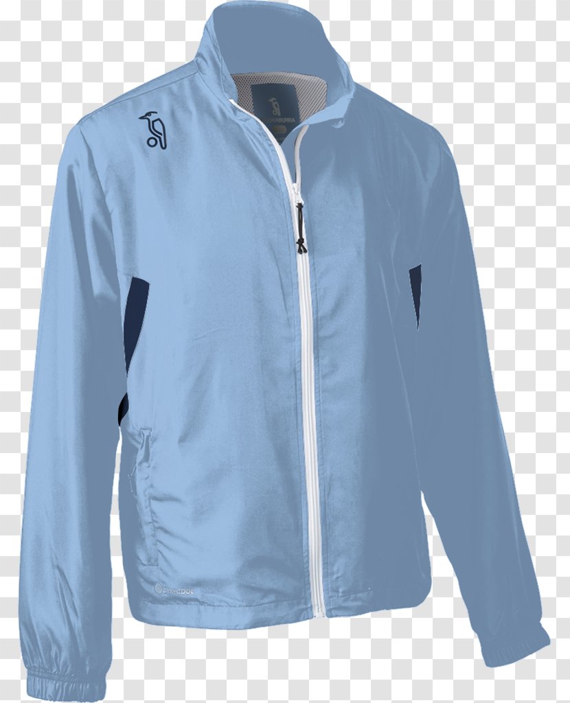 Hoodie Jacket Outerwear Polar Fleece Sleeve - Cobalt Blue Transparent PNG