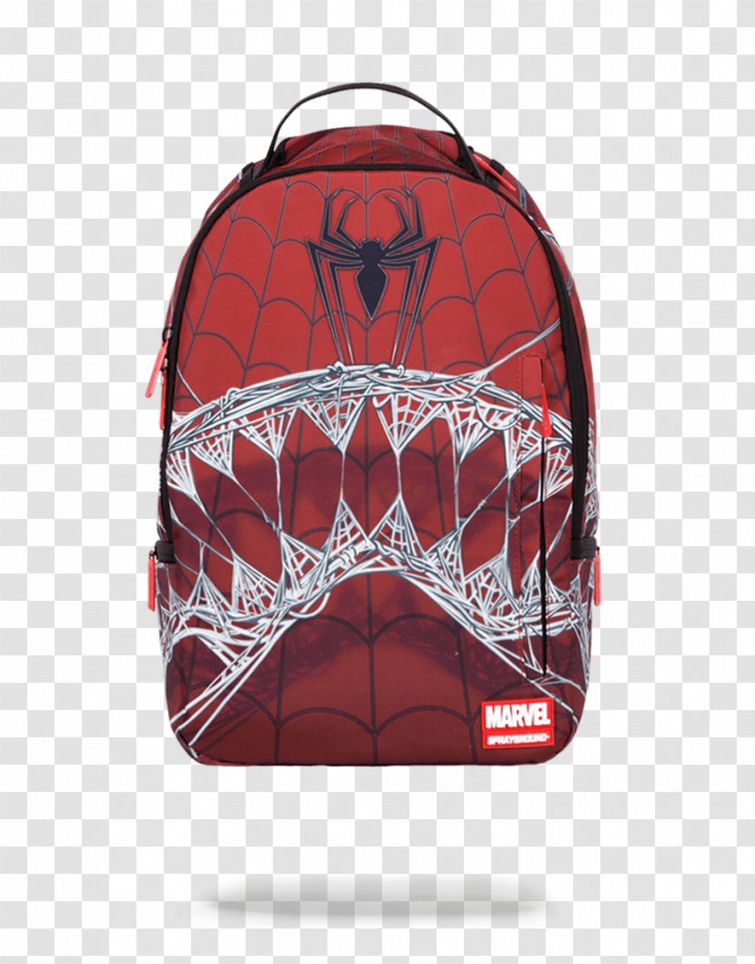 Spider-Man Backpack Marvel Comics Shark Bag - Brand - Unity Transparent PNG