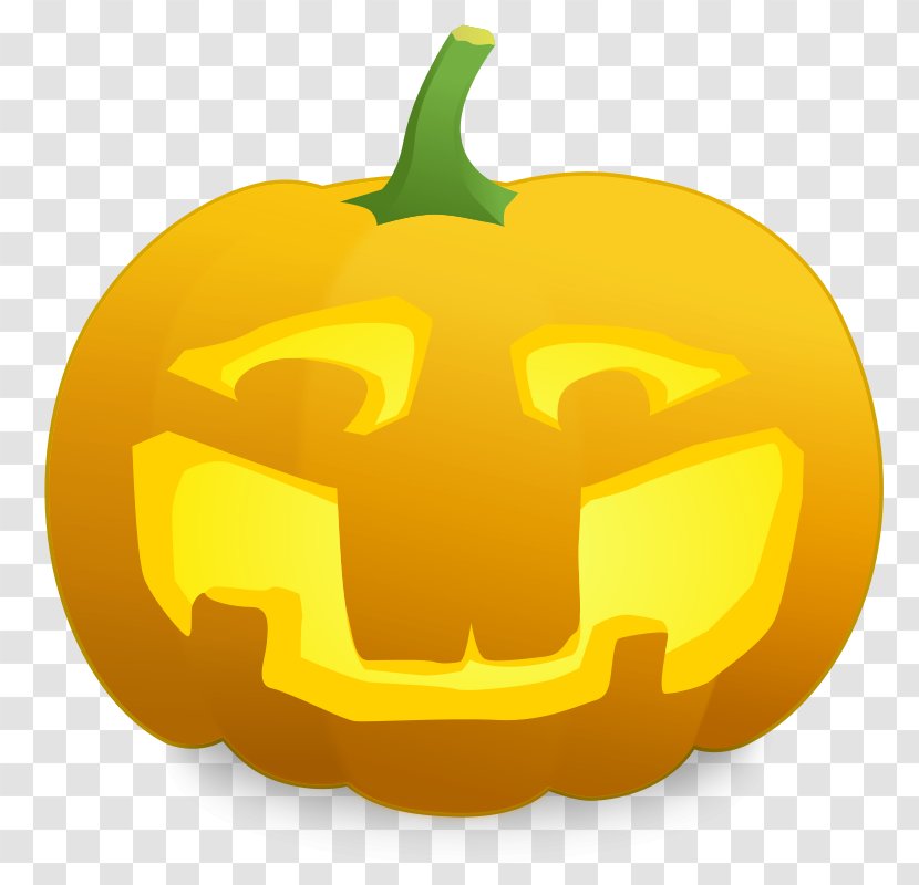 Jack-o'-lantern Halloween Clip Art - Vegetable - Lantern Transparent PNG