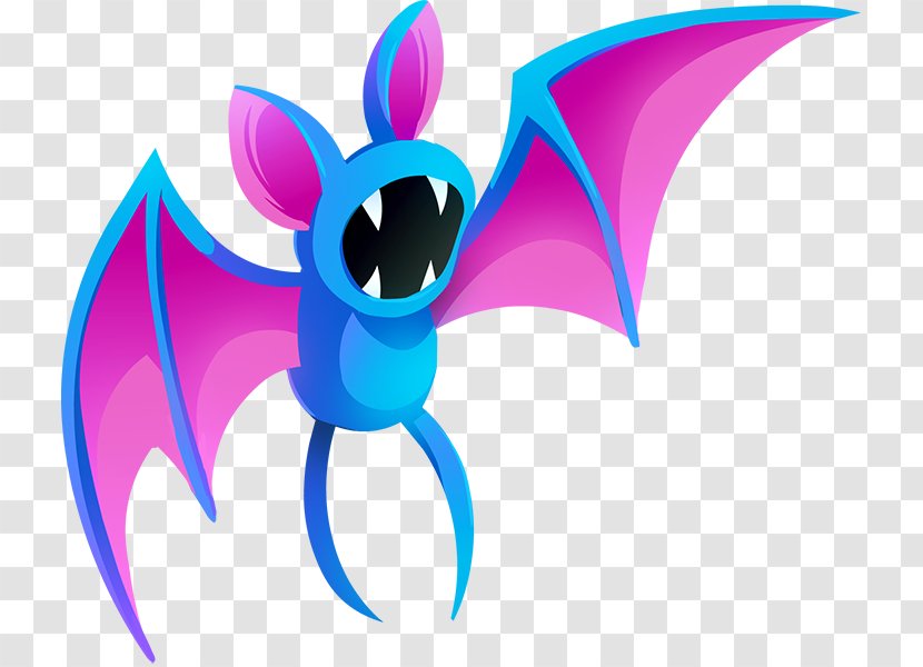 Zubat Pokémon HeartGold And SoulSilver Crobat Golbat - Pikachu Transparent PNG