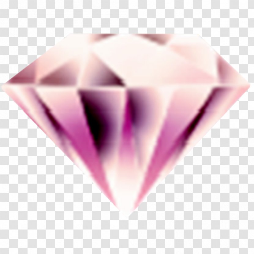 Desktop Wallpaper Computer Close-up Pink M Triangle - Heart - Gems Transparent PNG