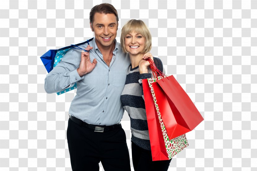 Customer Shopping Point Of Sale Bag Sales - Holding Transparent PNG