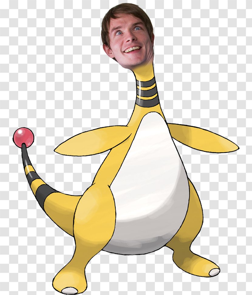 Pokémon X And Y Ampharos HeartGold SoulSilver Gold Silver Ken Sugimori - Dratini - David Schwimmer Transparent PNG