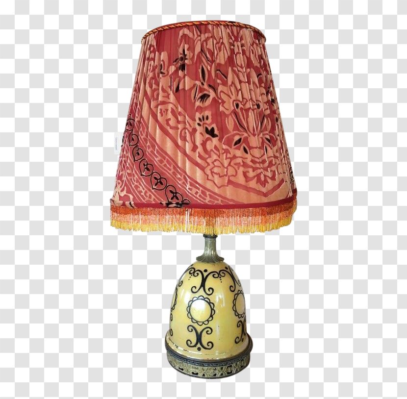 Lamp Shades Lighting Maroon - Accessory - Hand Painted Transparent PNG