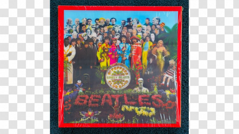 Sgt. Pepper's Lonely Hearts Club Band The Beatles 1967–1970 Album Cover - Watercolor - Silhouette Transparent PNG