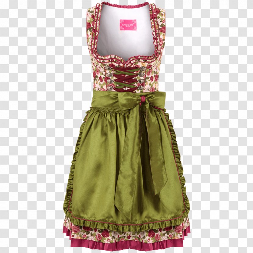 Dirndl Cocktail Dress Folk Costume Clothing - Bedroom Transparent PNG