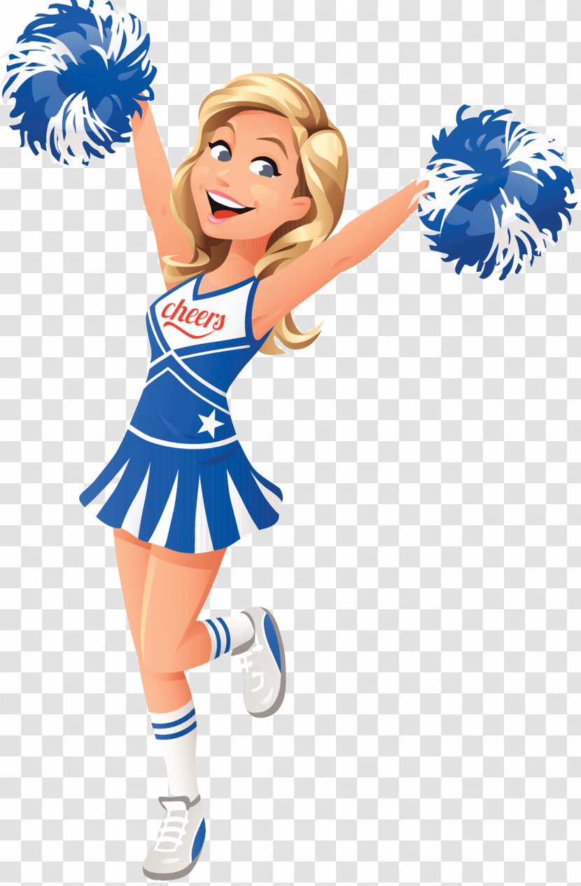Cheerleading Cartoon Pom-pom Illustration - Uniform - Basketball Baby Transparent PNG
