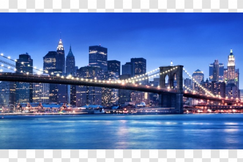 Brooklyn Bridge Ed Koch Queensboro Lower Manhattan - New York Transparent PNG