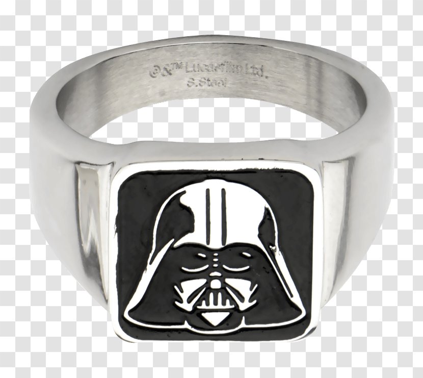 Anakin Skywalker Ring Stormtrooper Boba Fett Kylo Ren - Darth - Vader Helmet Transparent PNG