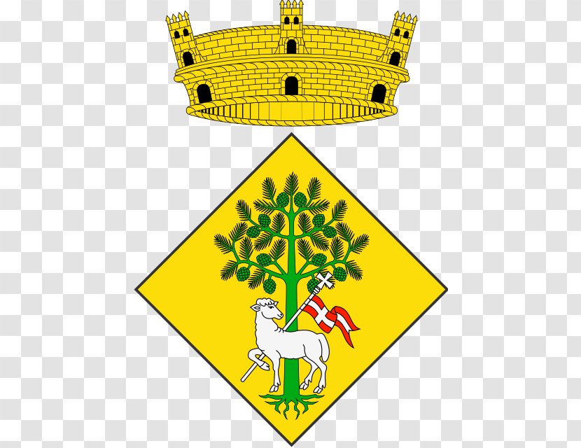 Escutcheon Heraldry Coat Of Arms Monistrol De Montserrat Castellbell I El Vilar - Vacarisses - Sant Joan Transparent PNG