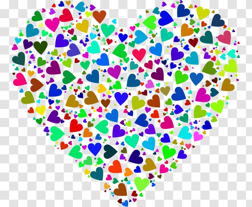 Heart Art Clip Openclipart Free Content - Fractal - Mosaic Transparent PNG