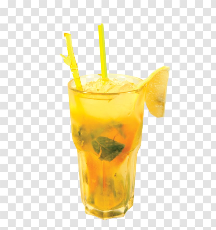 Soft Drink Orange Juice Mai Tai Cocktail - Punch - Lemonade Transparent PNG