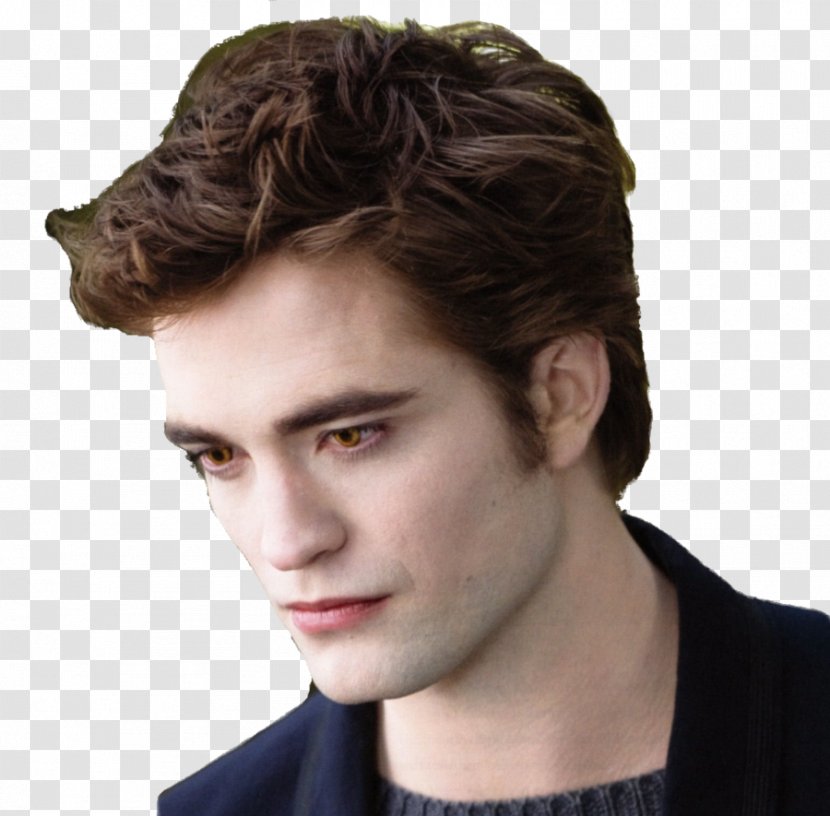 Edward Cullen Twilight Robert Pattinson Bella Swan Renesmee Carlie - Brown Hair Transparent PNG